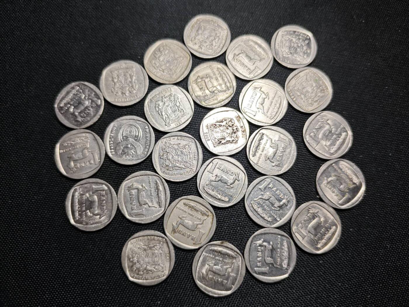 KK钱币收藏小铺   套币专场 2月预留时间 周末发货  南非1兰特26枚一组