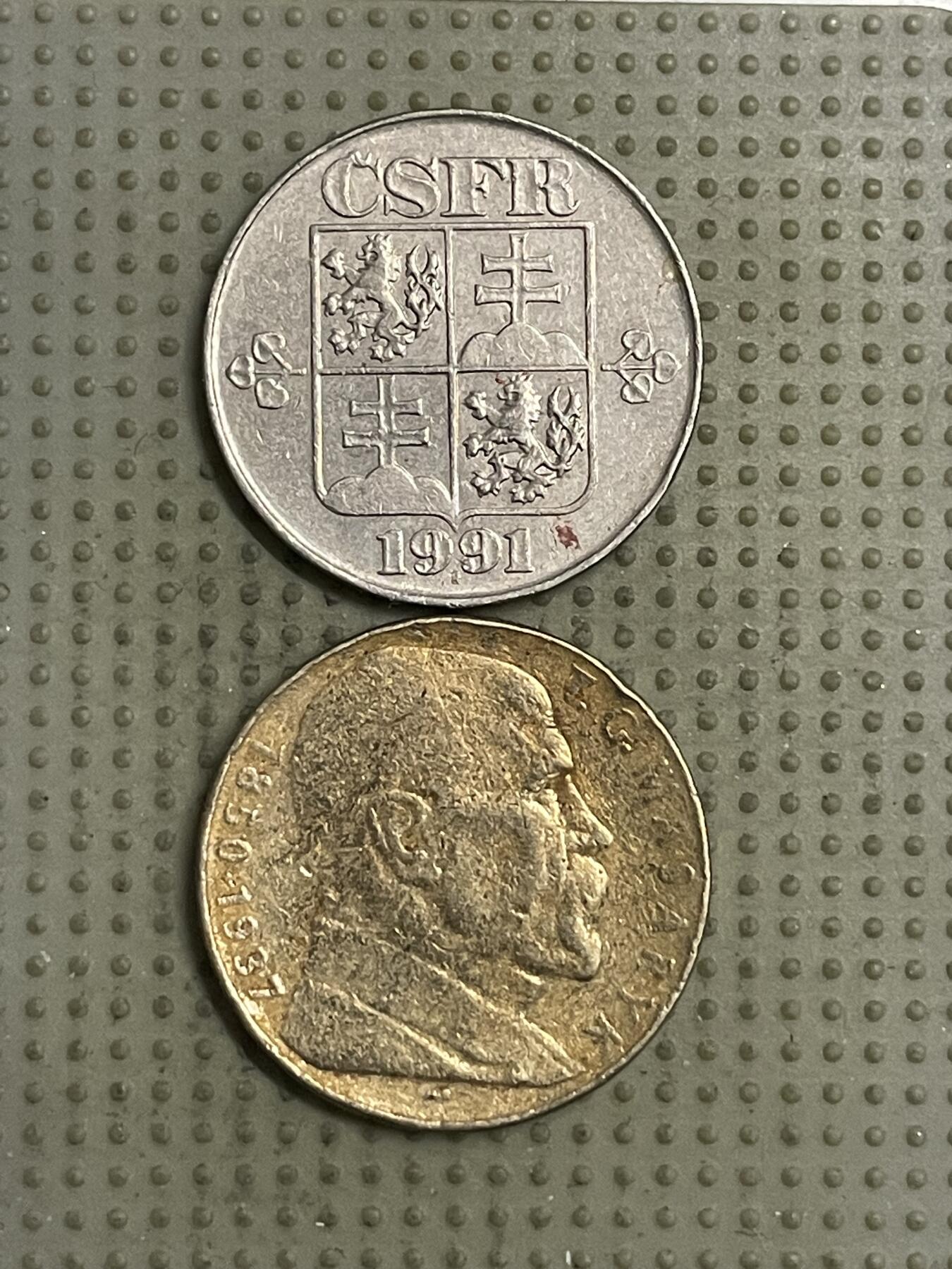 2026年第38场各国散币拍卖（总第188场） 捷克斯洛伐克2枚