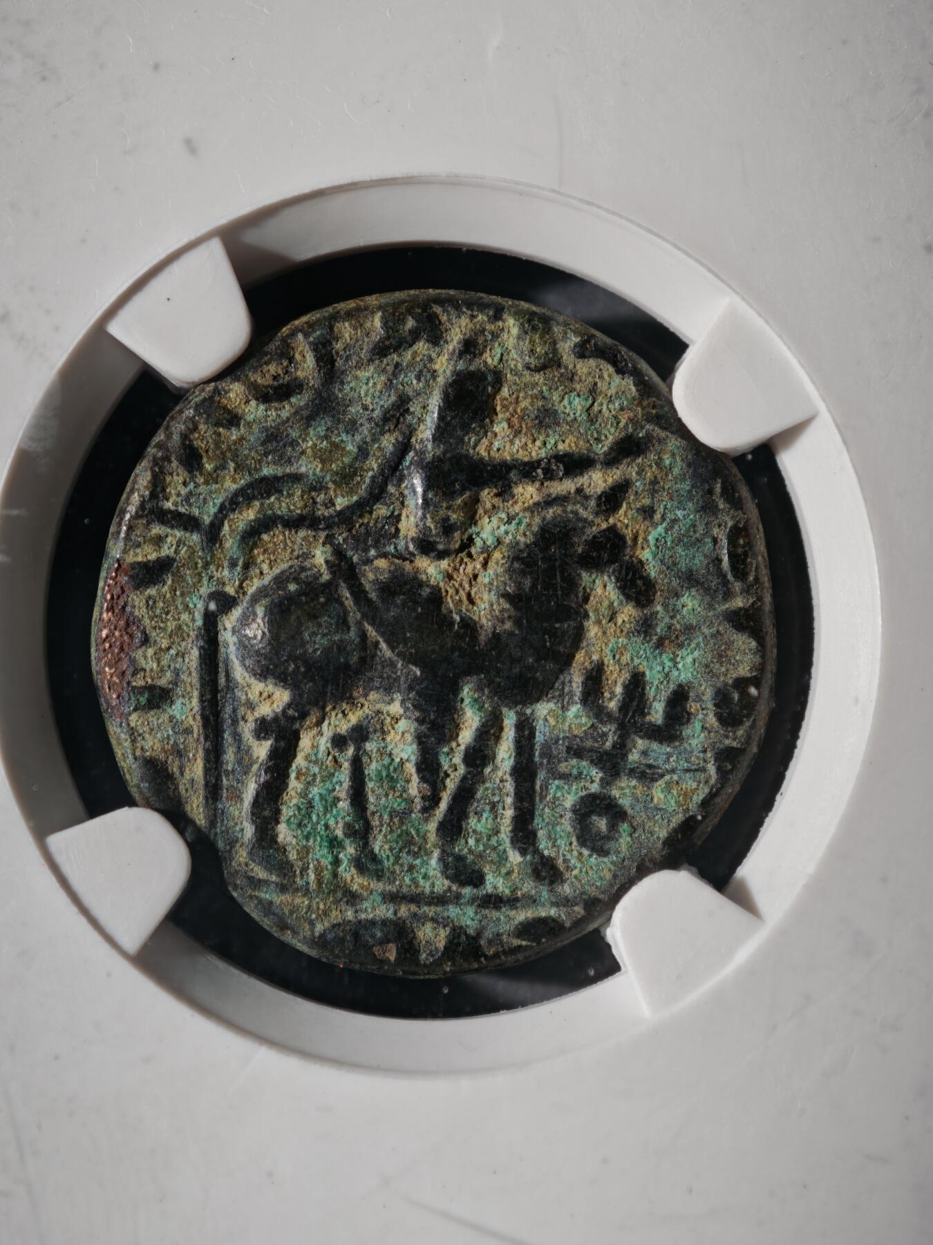 122期新疆红钱粟特钱币丝路钱币专场