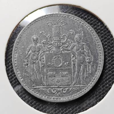 KK钱币收藏小铺  第406期 2月预留时间 周末发货 -  1917徳紧50芬尼代币