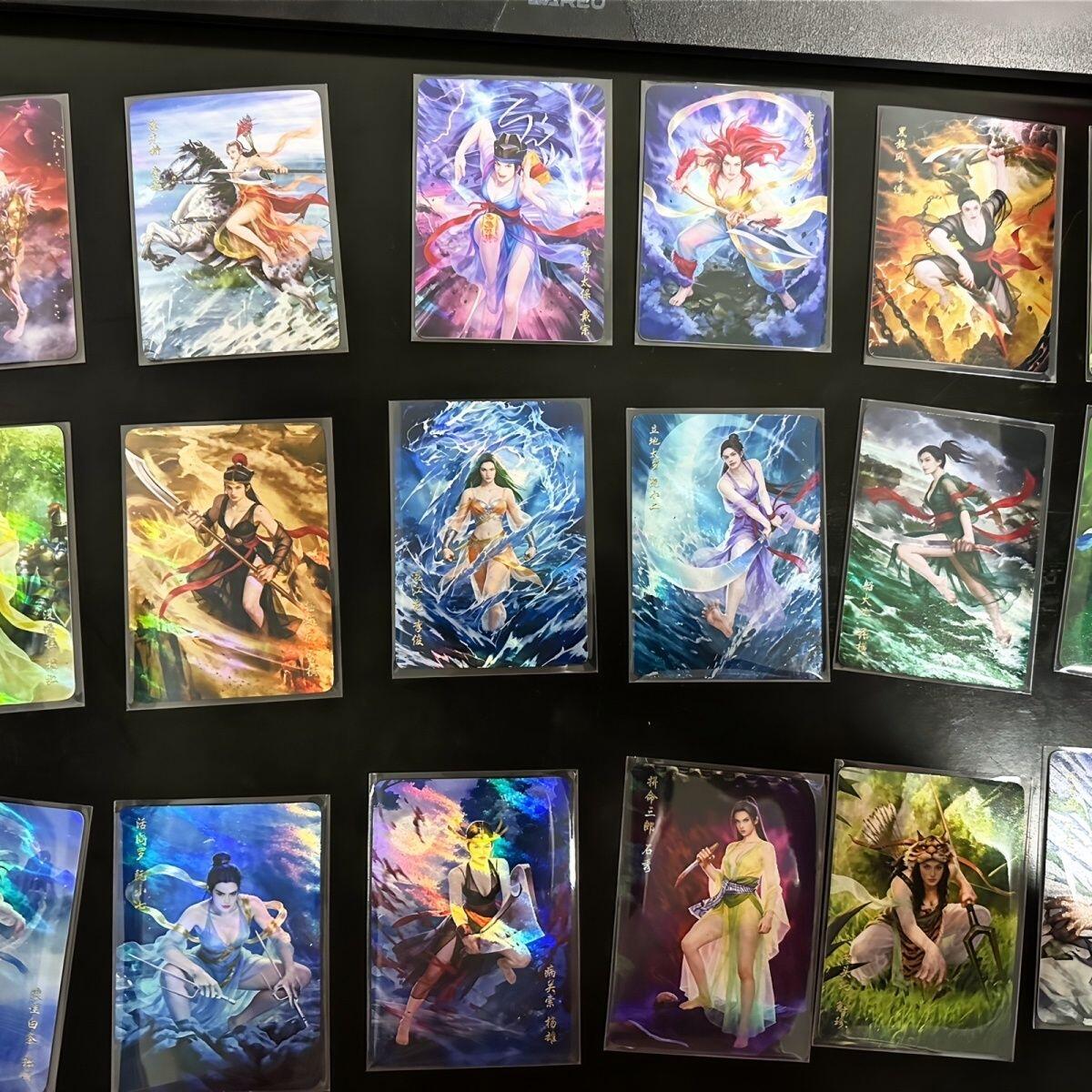 【闫青卡牌】娘山水浒 全套108将 镭射闪卡 全新品相