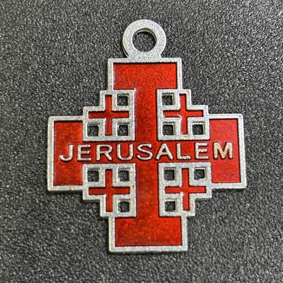 西秦中古拍卖第八十一期  - 耶路撒冷圣墓十字纪念章