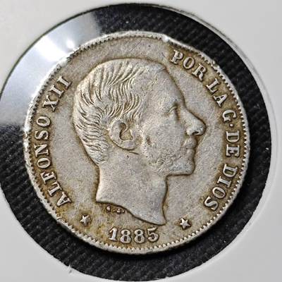 KK钱币收藏小铺   套币专场 2月预留时间 周末发货 -  西属菲律宾20分银币