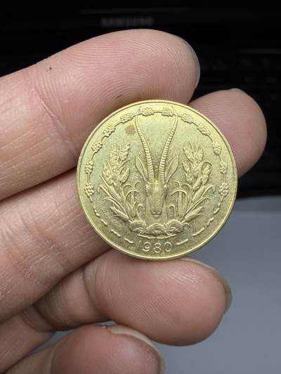 2026年集古藏今外币拍卖第三期-第8场—（总第318拍），可以寄存60天，满160元包邮。 - 1980年西非10法郎