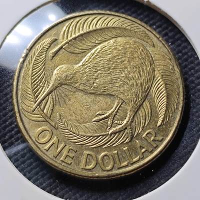 KK钱币收藏小铺  第406期 2月预留时间 周末发货 -  新西兰1元