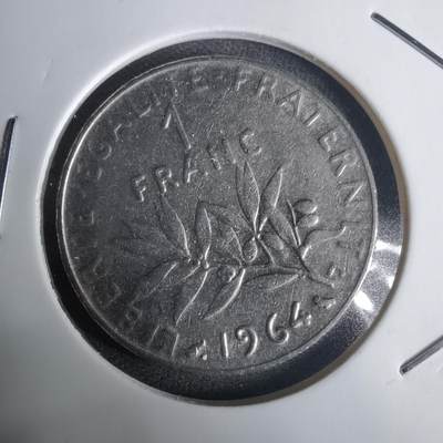 沼泽如烟--第1030场 - 法国1964年1法郎