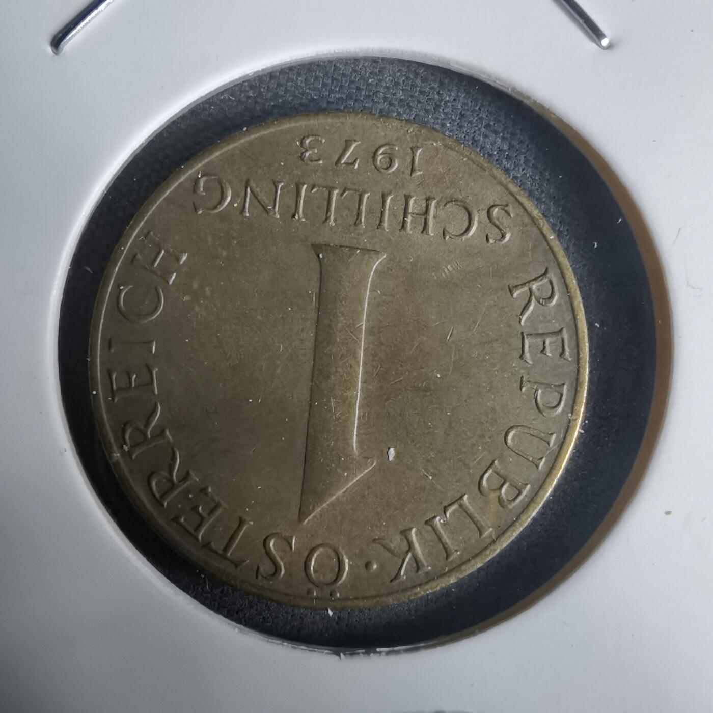 沼泽如烟--第1030场 匈牙利1973年1先令