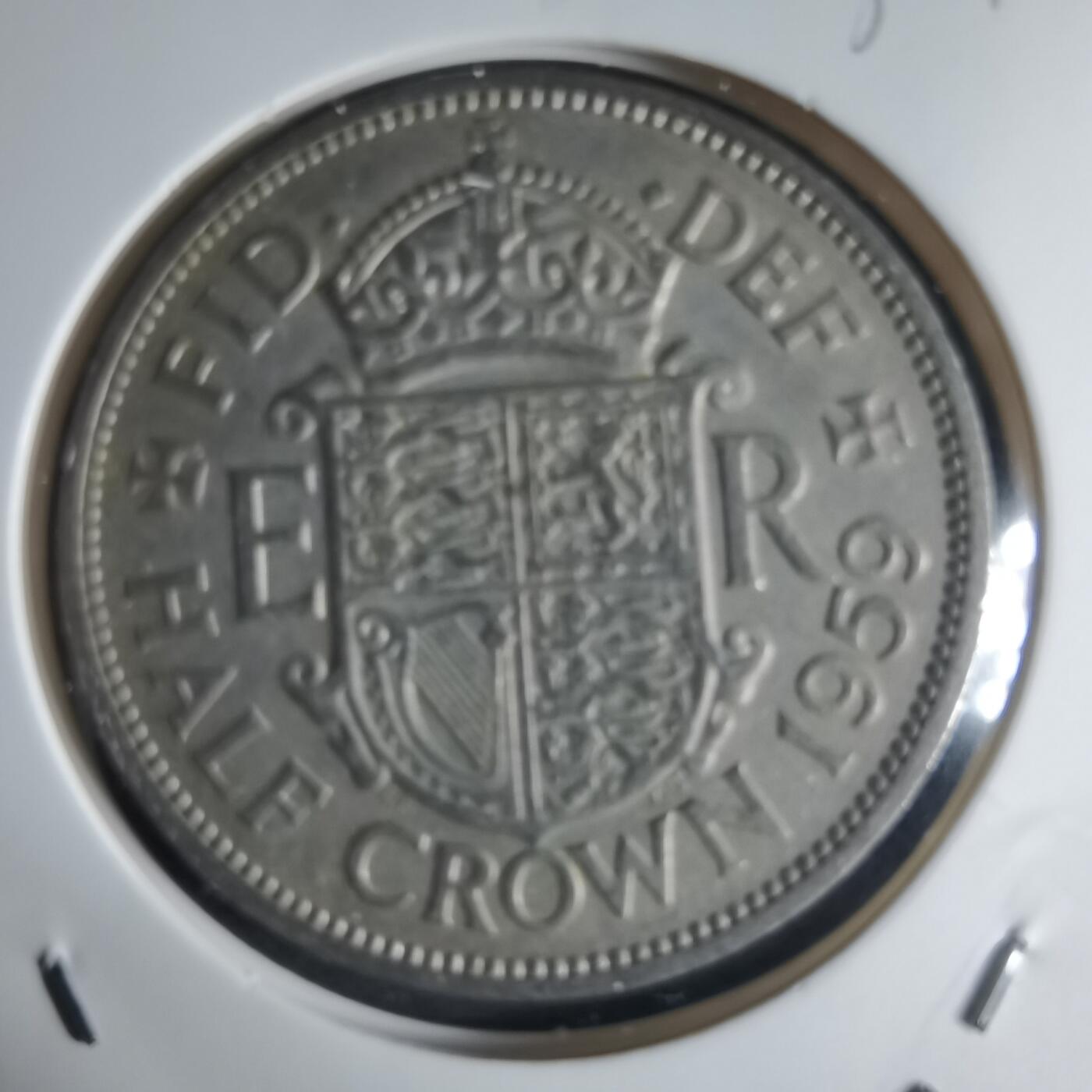 沼泽如烟--第1032场 英国1959年半克朗