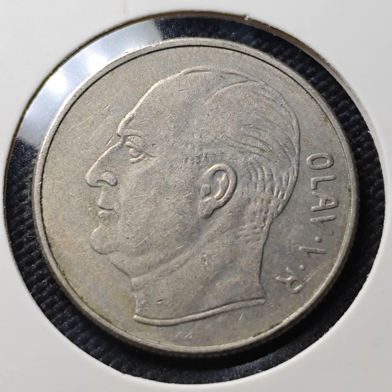 KK钱币收藏小铺  第406期 2月预留时间 周末发货  1972挪威1克朗 动物版