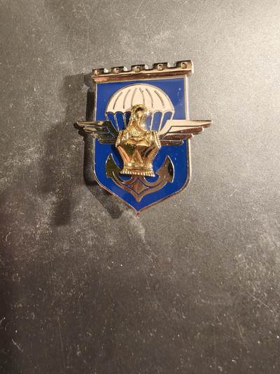 老王徽章第189期 - 法国陆军第17伞降工兵团证章