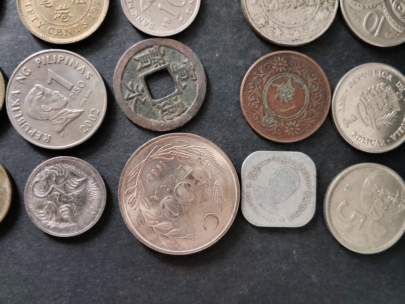 猩哥外币小铺➨【第225场】 硬币20个