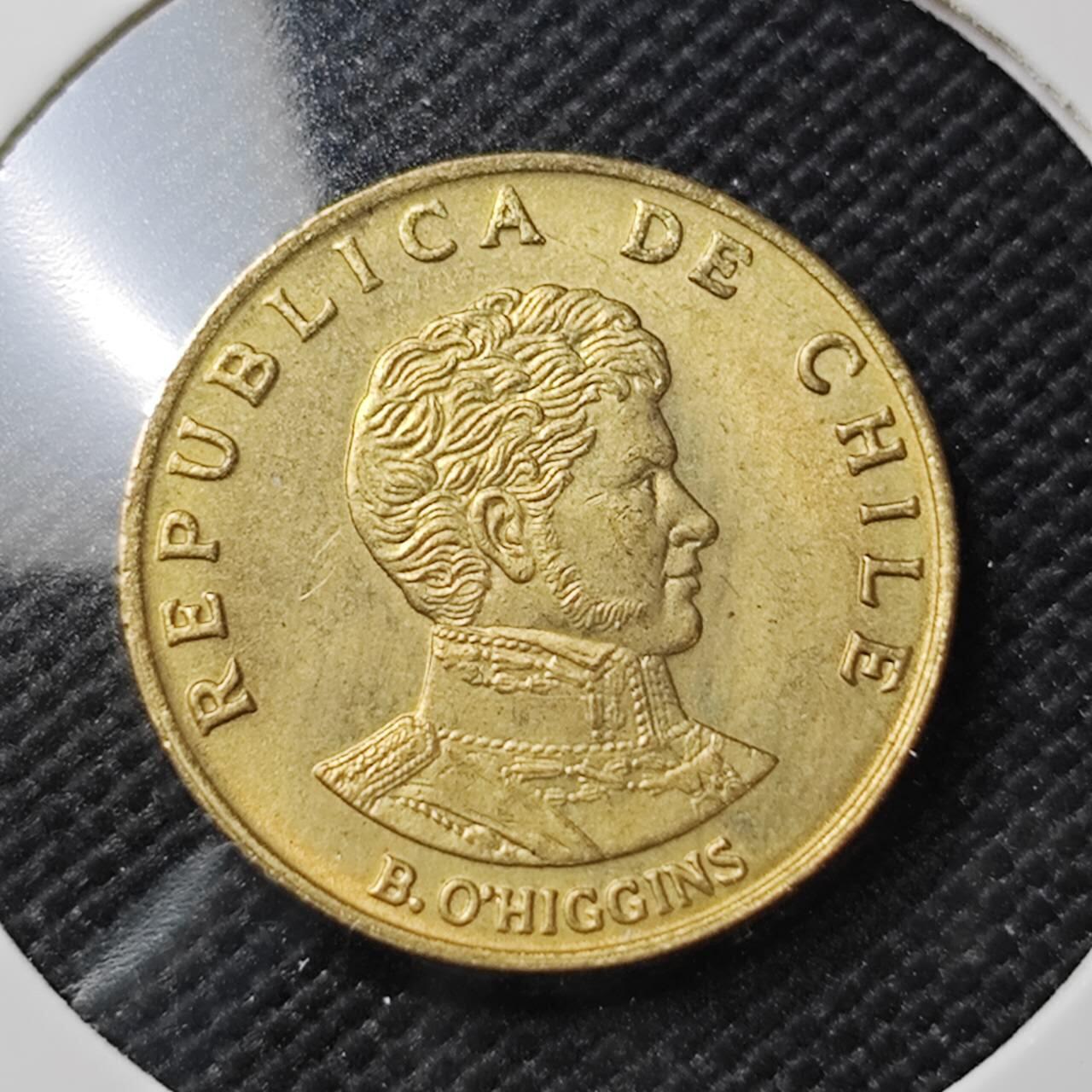 KK钱币收藏小铺  第407期 2月预留时间 周末发货  1971智利10分铜币