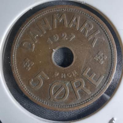 沼泽如烟--第1032场 - 丹麦1927年5欧尔