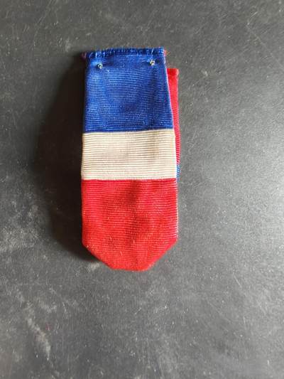 老王徽章第189期 - 法国银级劳工奖章绶带