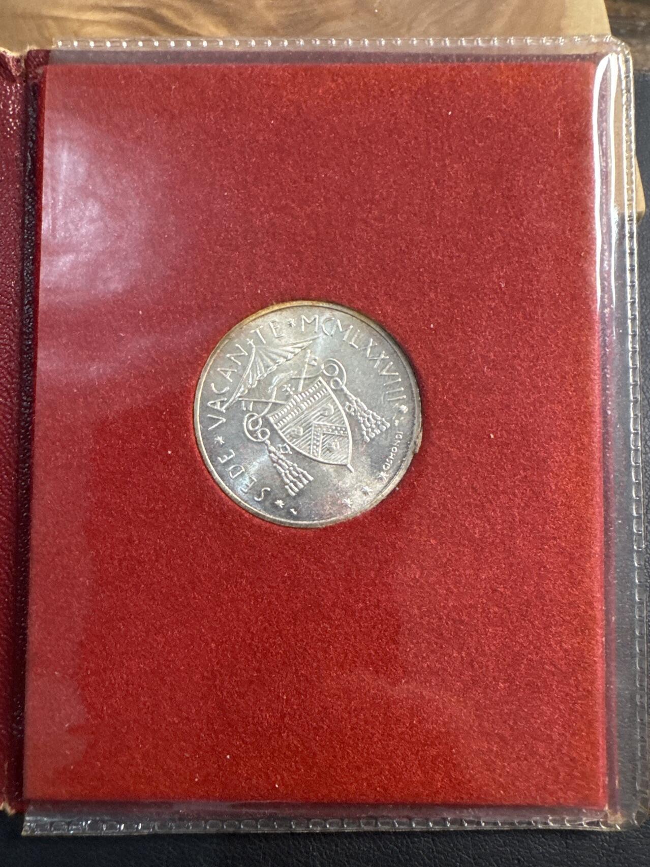 ❤️【币观天下】❤️ 第346期钱币拍卖场- 2026.3.27周五晚上6点半场 长期征集拍品  梵蒂冈1978年500里拉纪念银币Ag 835·11g原厂包装