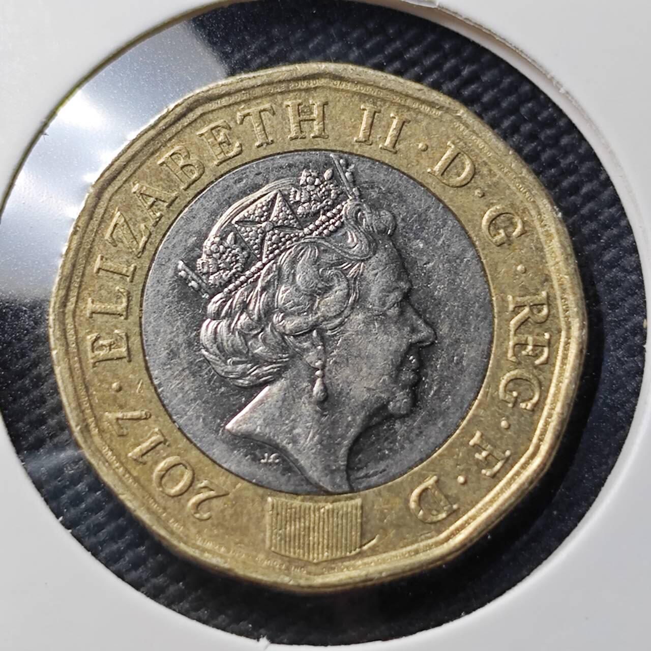 KK钱币收藏小铺  第406期 2月预留时间 周末发货  英国1镑