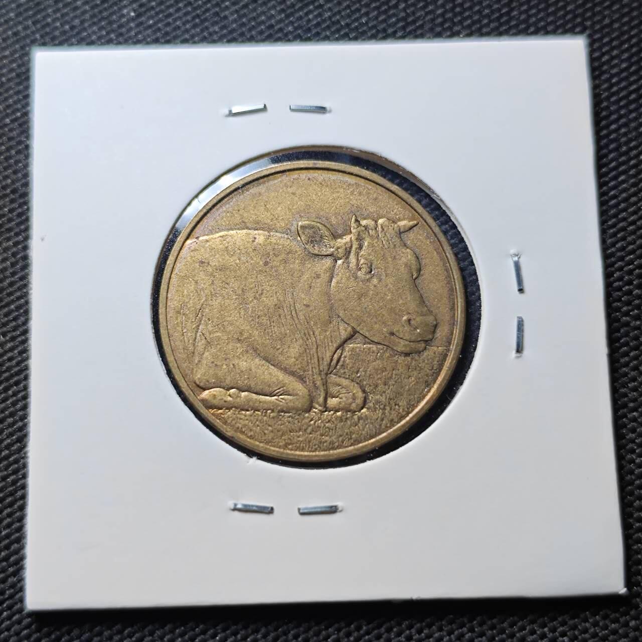 KK钱币收藏小铺  第406期 2月预留时间 周末发货  2021日本生肖纪念铜章