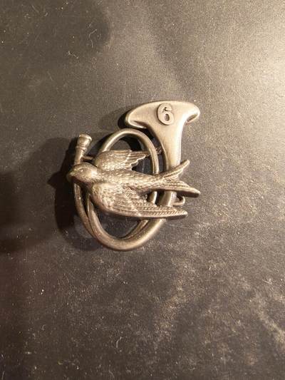 老王徽章第189期 - 法国陆军第6山地步兵营证章