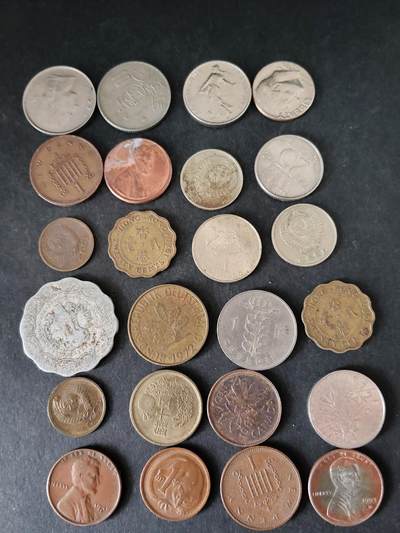 猩哥外币小铺➨【第225场】 - 硬币24个