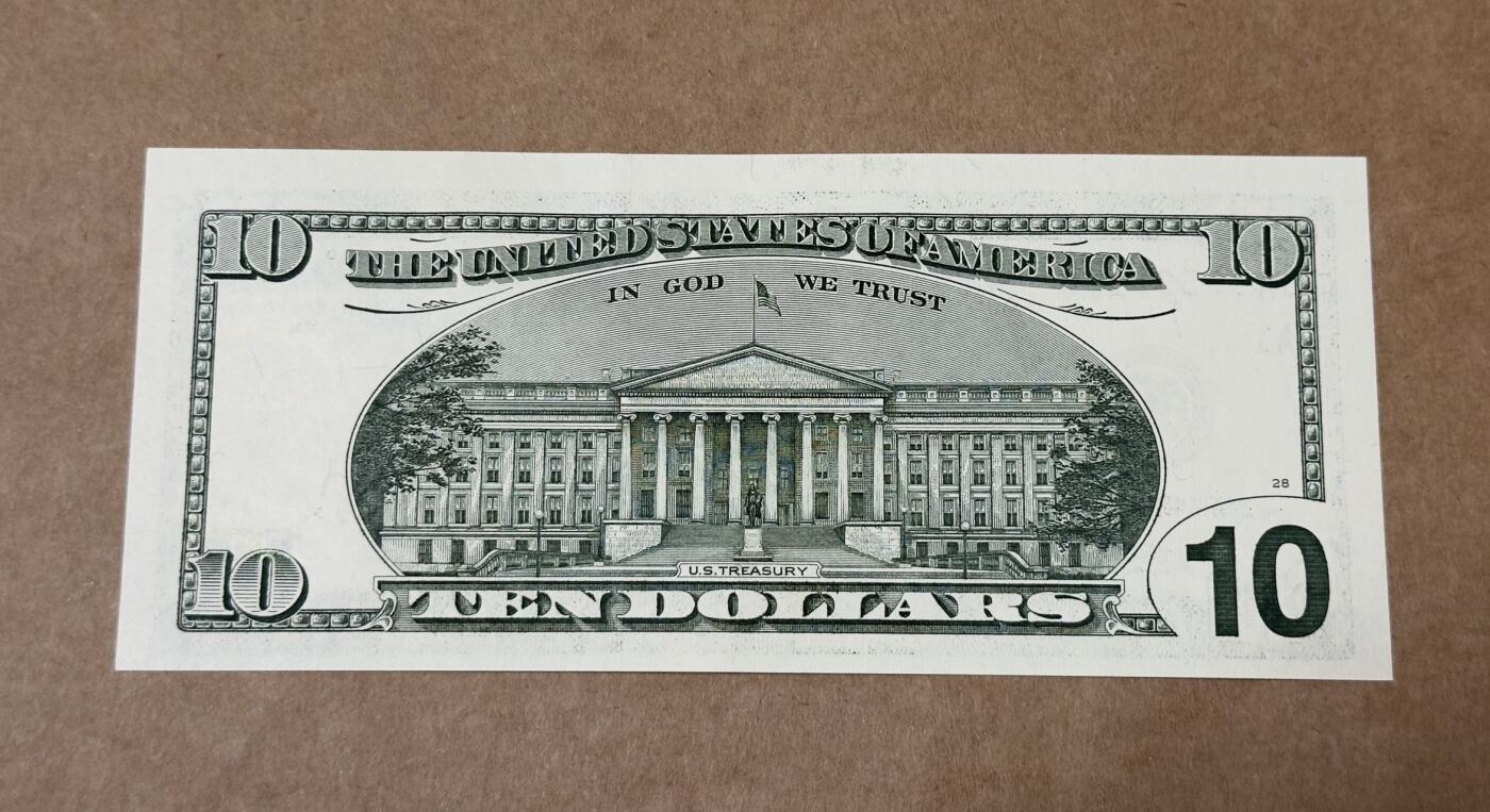 【礼羽收藏】🌏世界钱币拍卖第130期 99年首发黑白大头10美元补号无4.7豹子身尾8全新unc品相