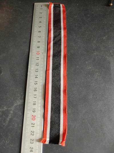 老王徽章第189期 - 德三战功奖章绶带     23cm