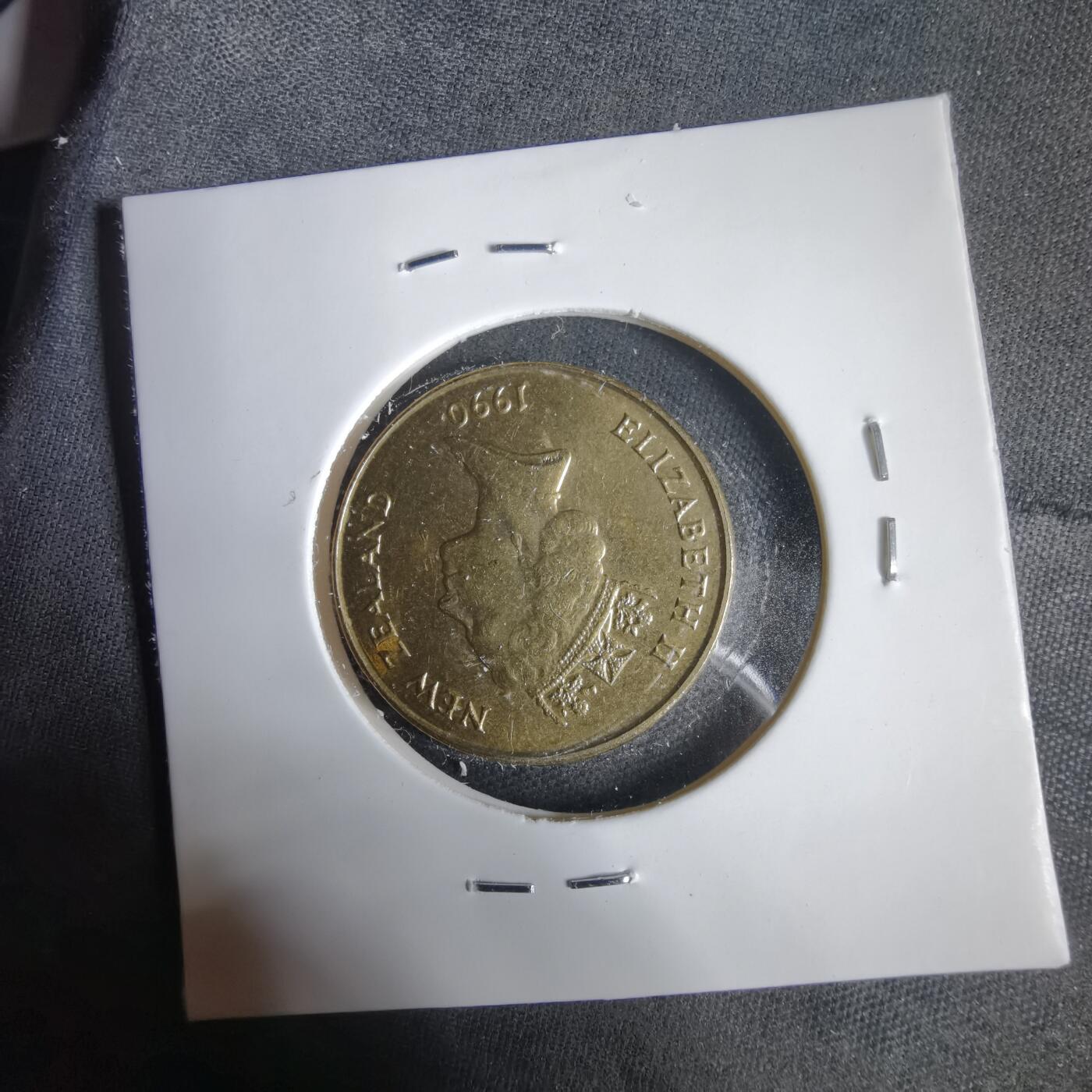 沼泽如烟--第1031场 新西兰1990年一元