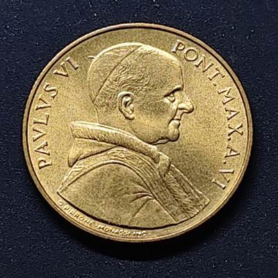 【全场包邮】纯粹捡漏拍514场 - 梵蒂冈1968年20里拉