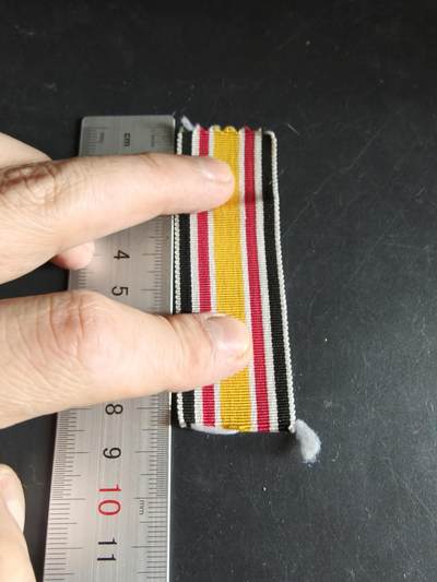 老王徽章第189期 - 德国庚子奖章绶带     8.5cm