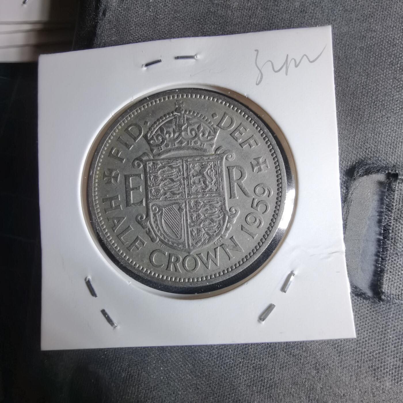 沼泽如烟--第1032场 英国1959年半克朗