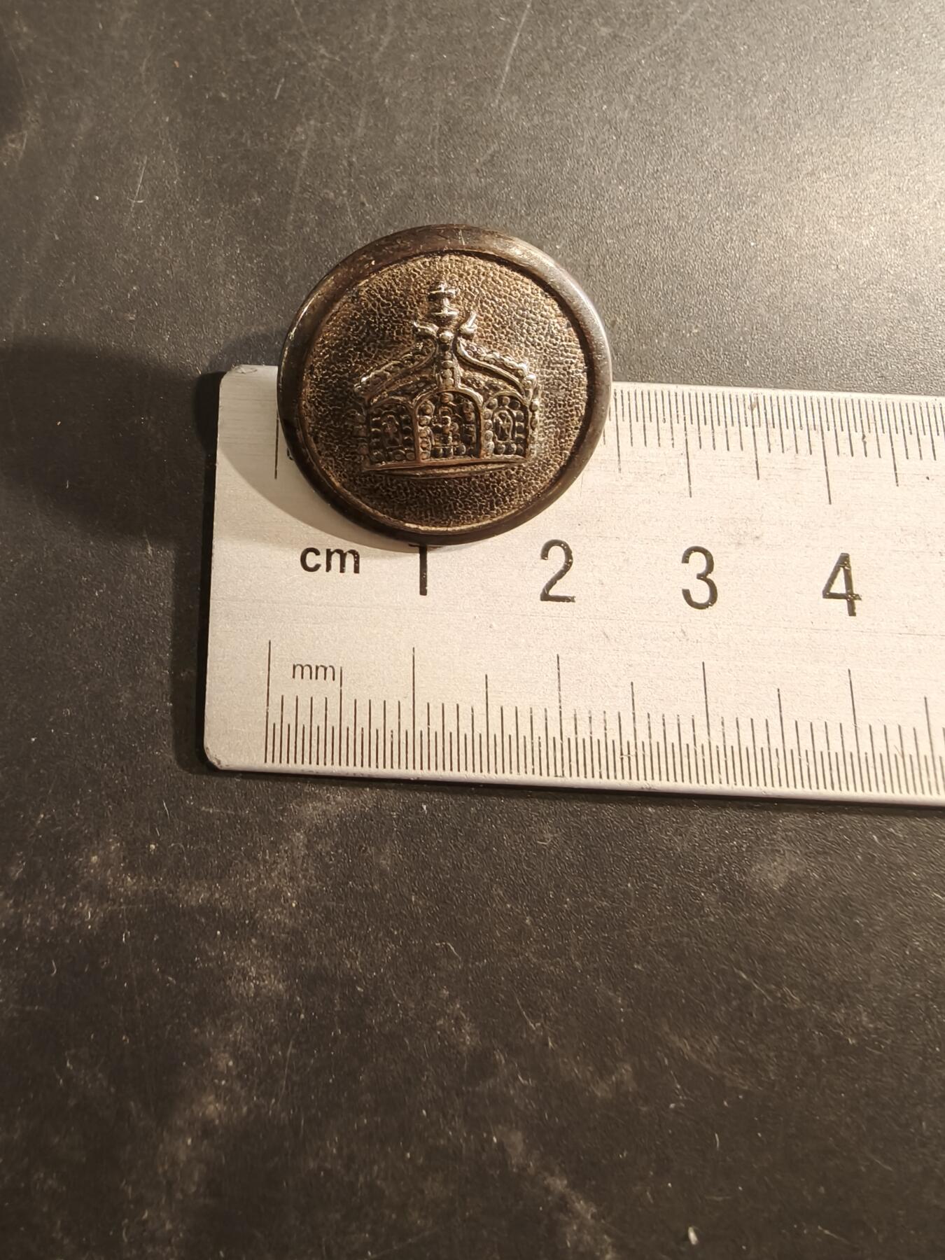 老王徽章第189期 德国一战殖民地保护部队铜扣     24mm