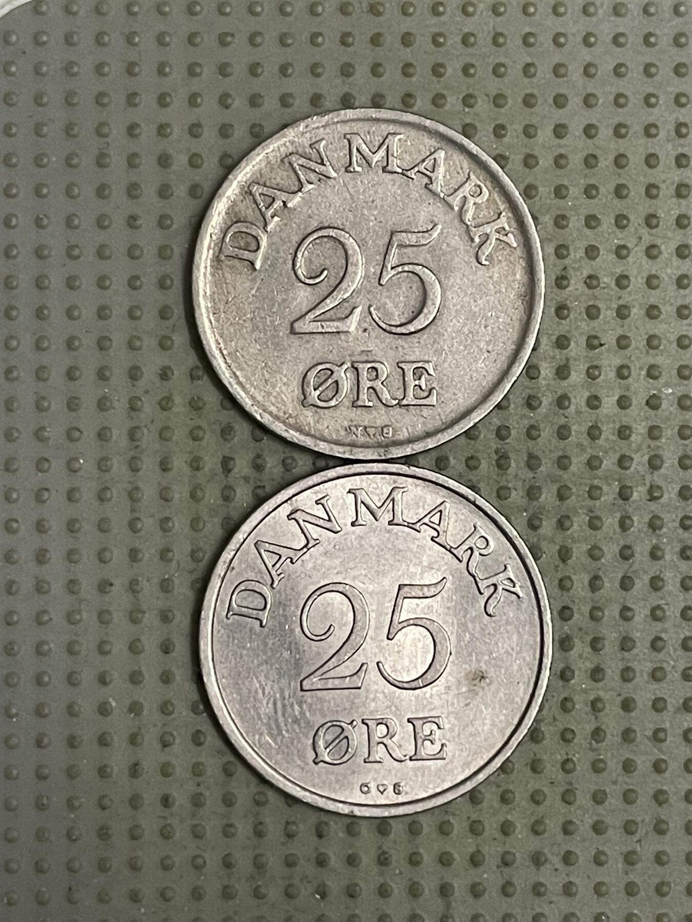 2026年第38场各国散币拍卖（总第188场） 丹麦25欧尔2枚