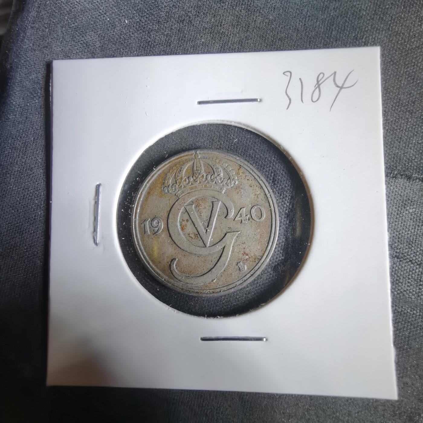 沼泽如烟--第1031场 瑞典1940年50欧尔