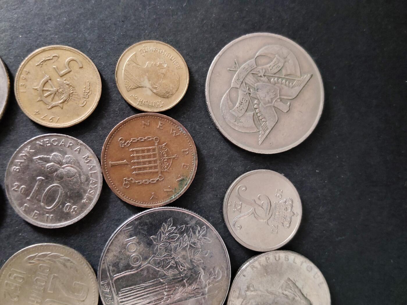 猩哥外币小铺➨【第225场】 硬币20个