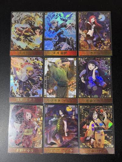 NO.28 好又多金牌大场，每周一站式配齐，方便凑单！（周6晚9点截拍，卖家送拍0抽成！） - 死月卡牌 火影忍者一套 彩闪9张