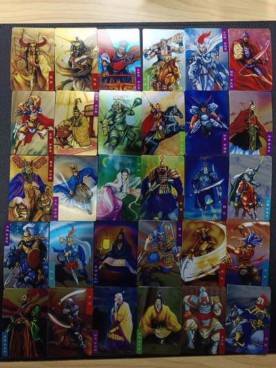 天玑星卡拍第181期《3.26周四截拍》持续收拍收评中 满赠卡需备注 - 统一 小浣熊 三国风云录 小卡 30张 自制卡