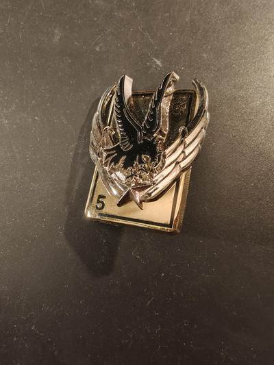 老王徽章第189期 - 法国陆军航空兵第5武装直升机团证章