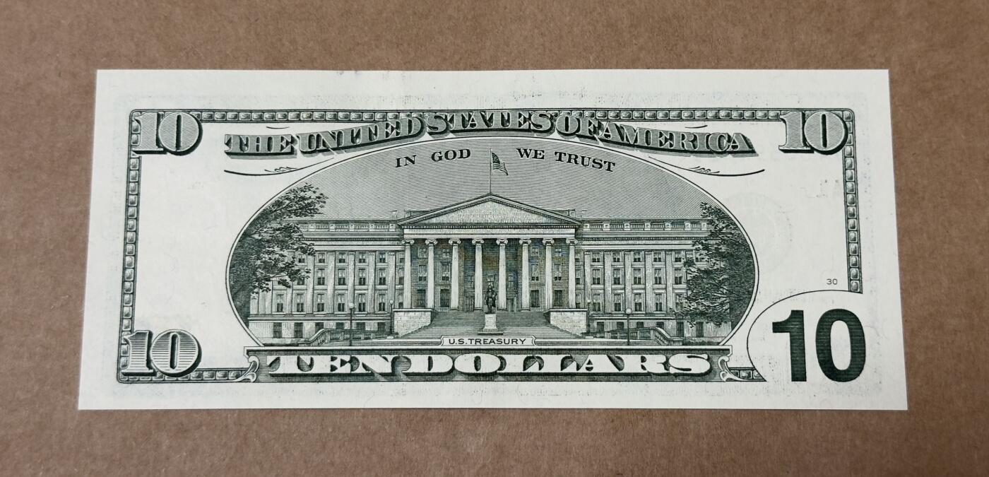 【礼羽收藏】🌏世界钱币拍卖第130期 99年首发黑白大头10美元补号无4.7豹子身尾8全新unc品相