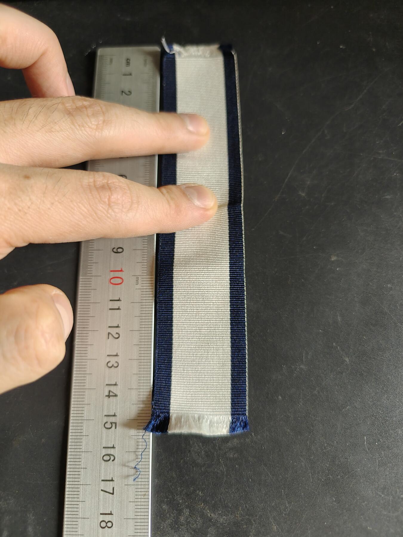 老王徽章第189期 英国皇家海军通用服役奖章绶带     第一版      15.5cm