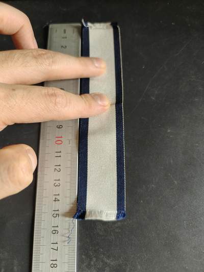 老王徽章第189期 - 英国皇家海军通用服役奖章绶带     第一版      15.5cm