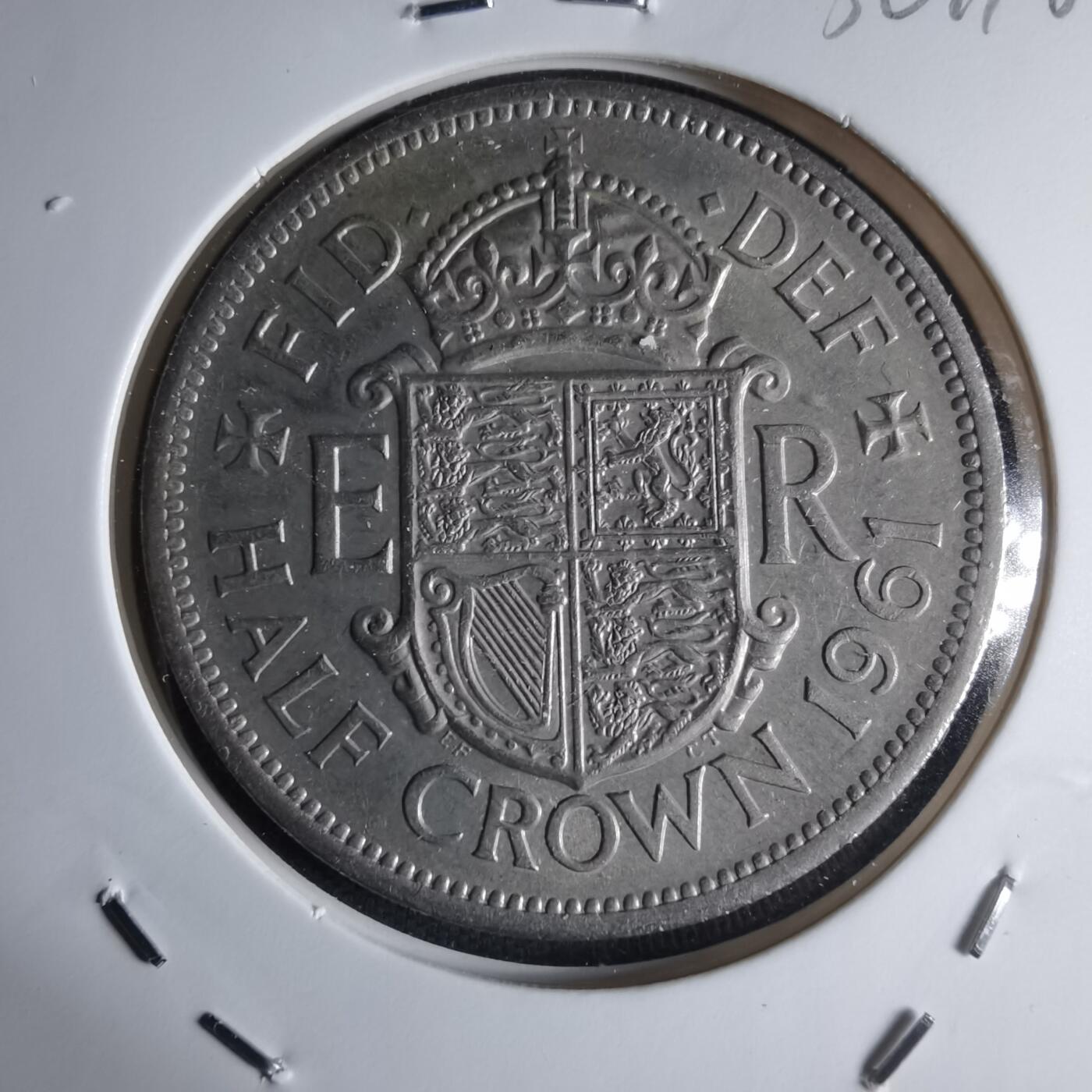 沼泽如烟--第1032场 英国1961年半克朗