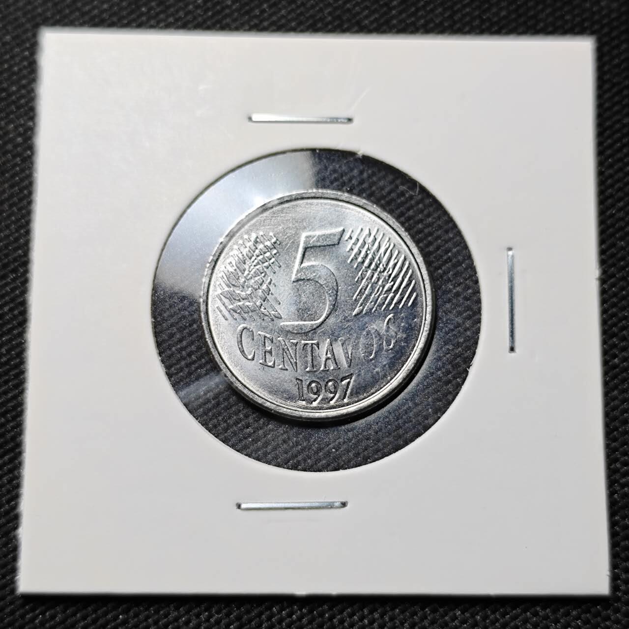 KK钱币收藏小铺  第406期 2月预留时间 周末发货  巴西5分 好品