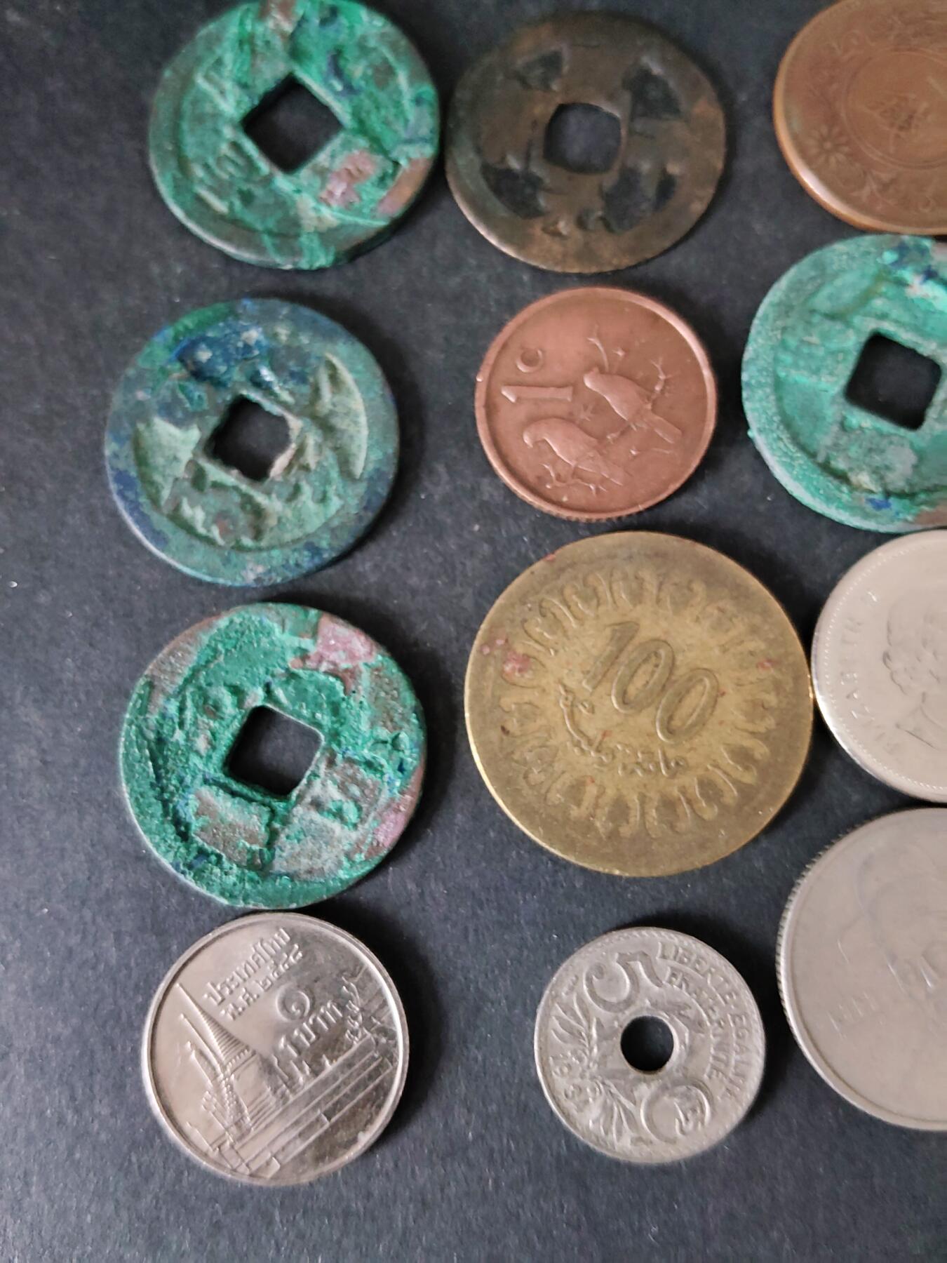 猩哥外币小铺➨【第225场】 硬币12个