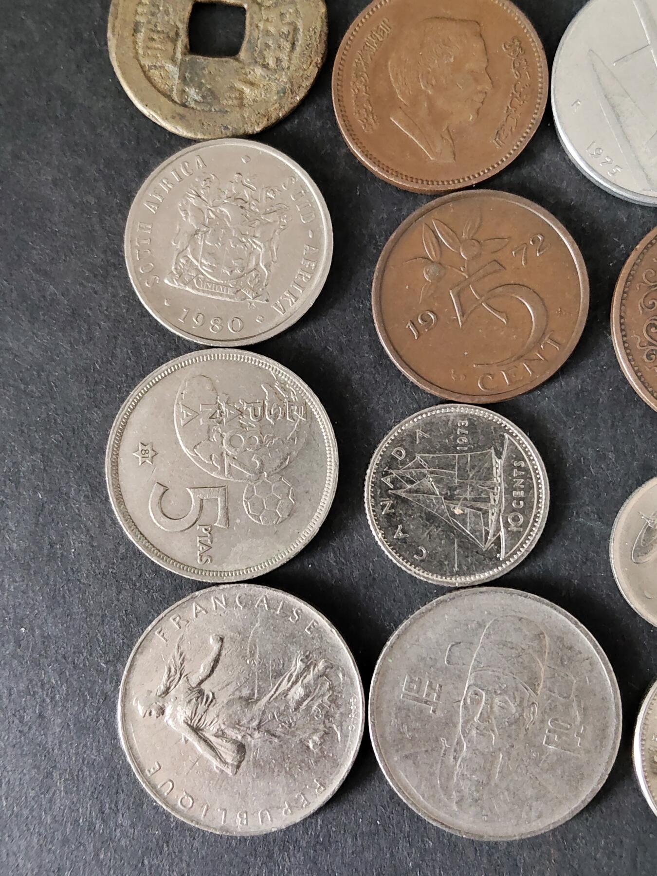 猩哥外币小铺➨【第225场】 硬币12个