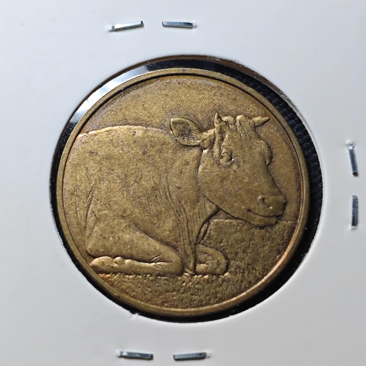 KK钱币收藏小铺  第406期 2月预留时间 周末发货  2021日本生肖纪念铜章