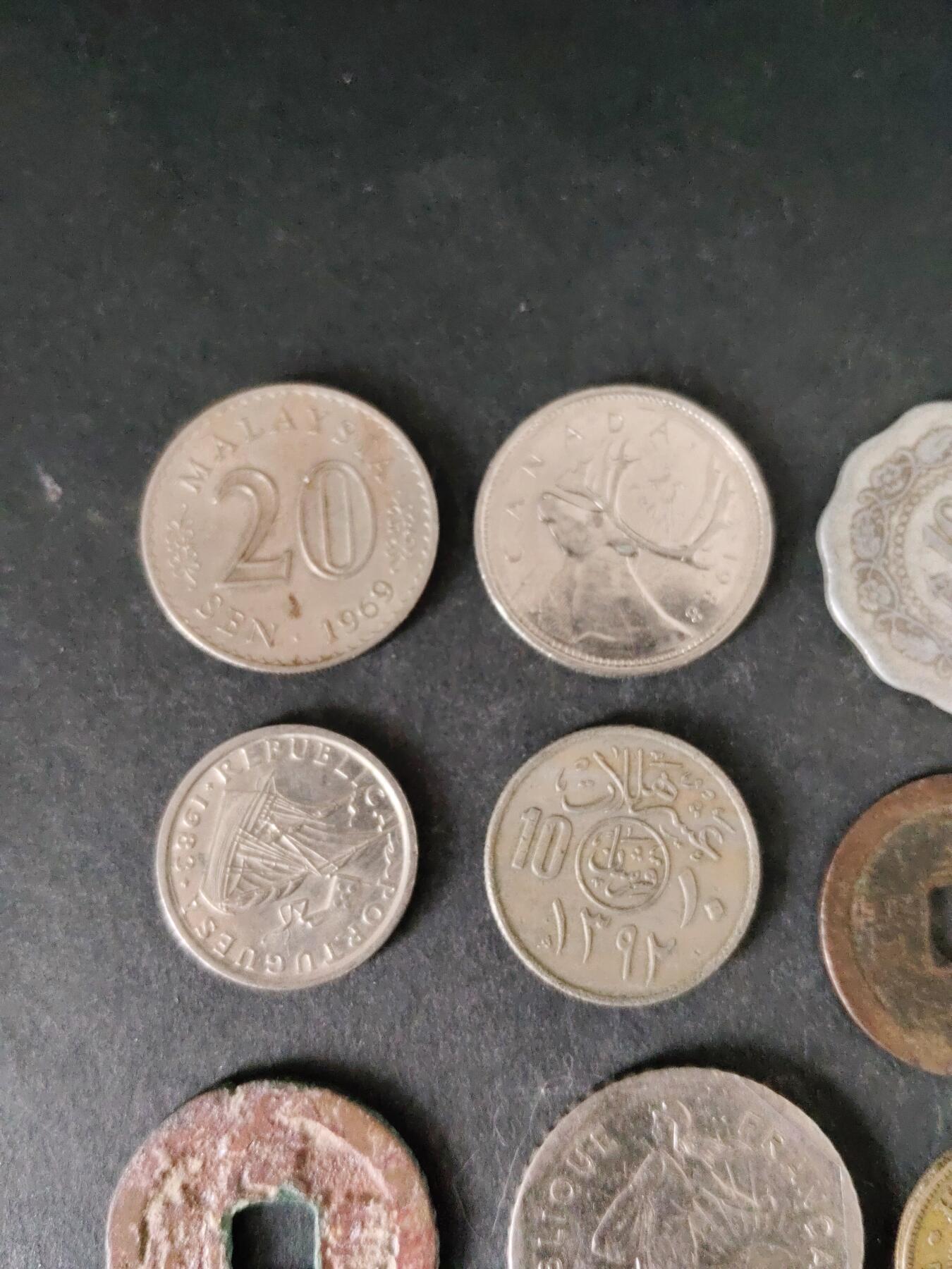 猩哥外币小铺➨【第225场】 硬币16个