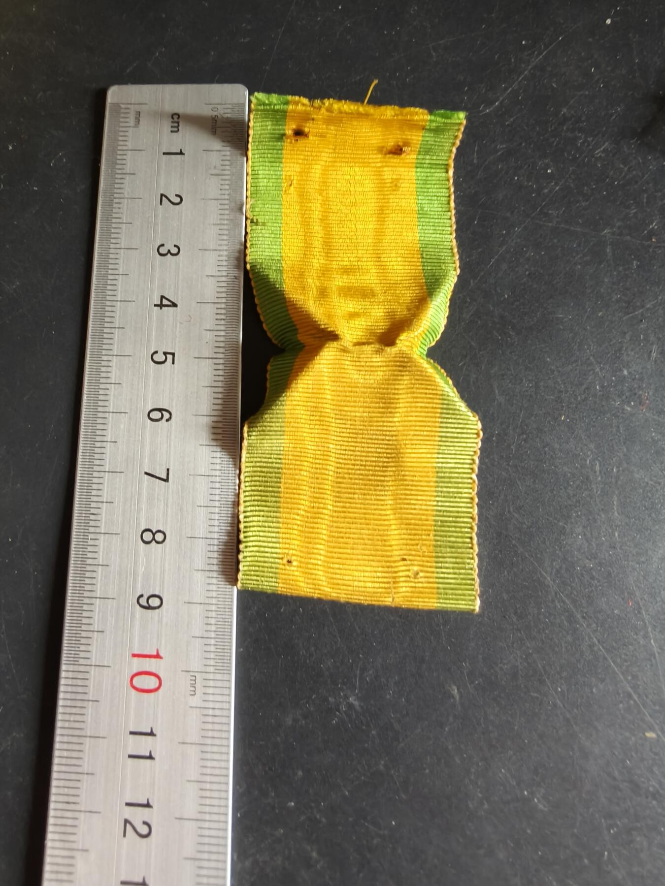 老王徽章第189期 法国军事奖章绶带   9cm