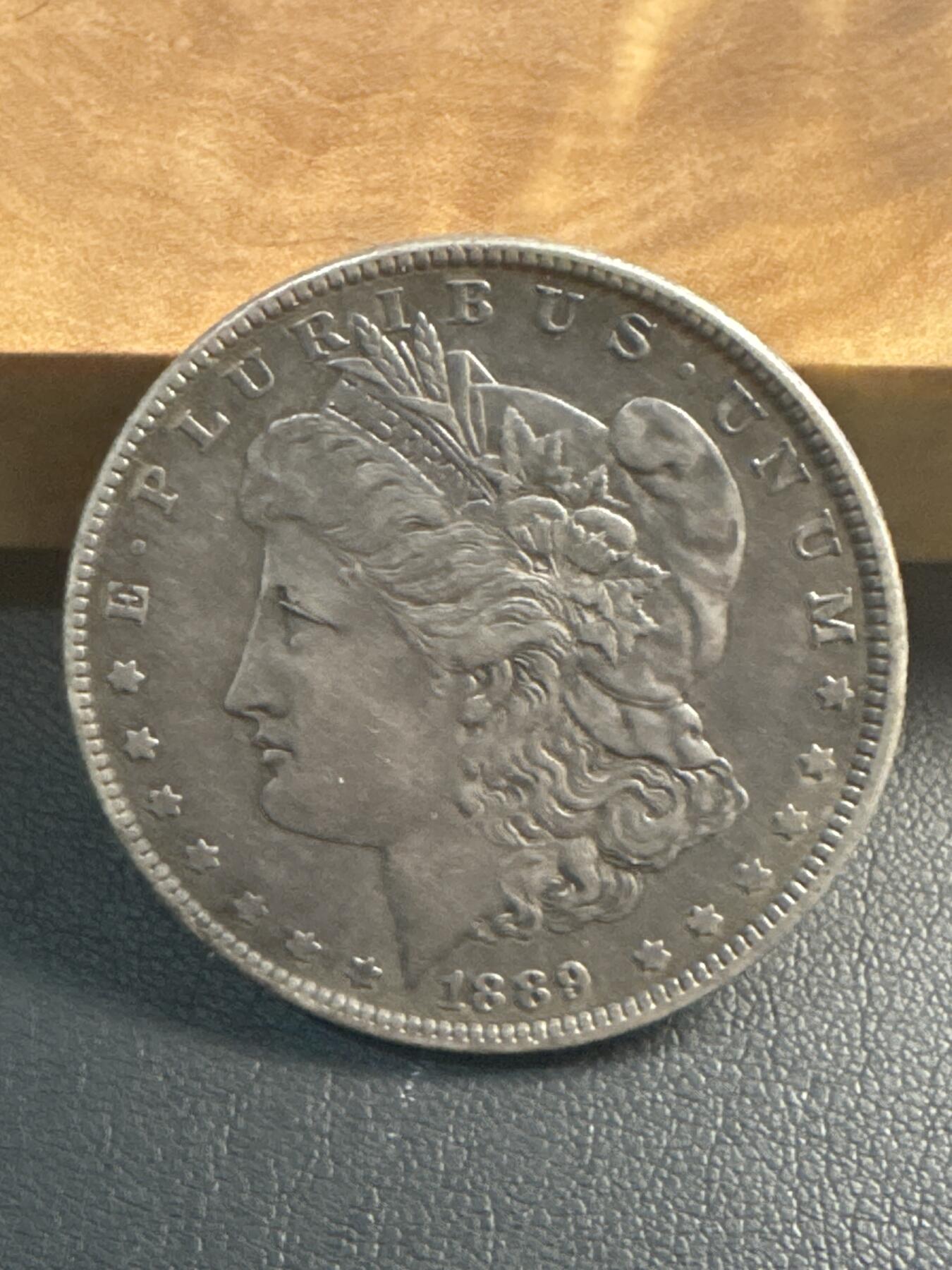 ❤️【币观天下】❤️ 第346期钱币拍卖场- 2026.3.27周五晚上6点半场 长期征集拍品   美国1889年摩根1美元银币 带彩