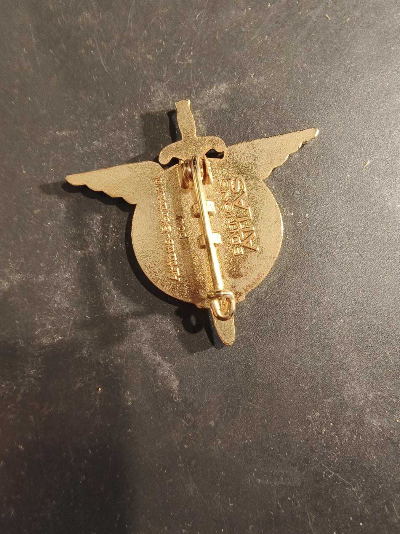 老王徽章第189期 法国海军陆战队第6伞降团证章