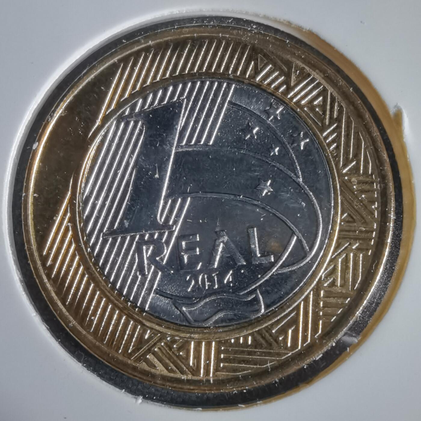 沼泽如烟--第1031场 巴西2014年1瑞尔