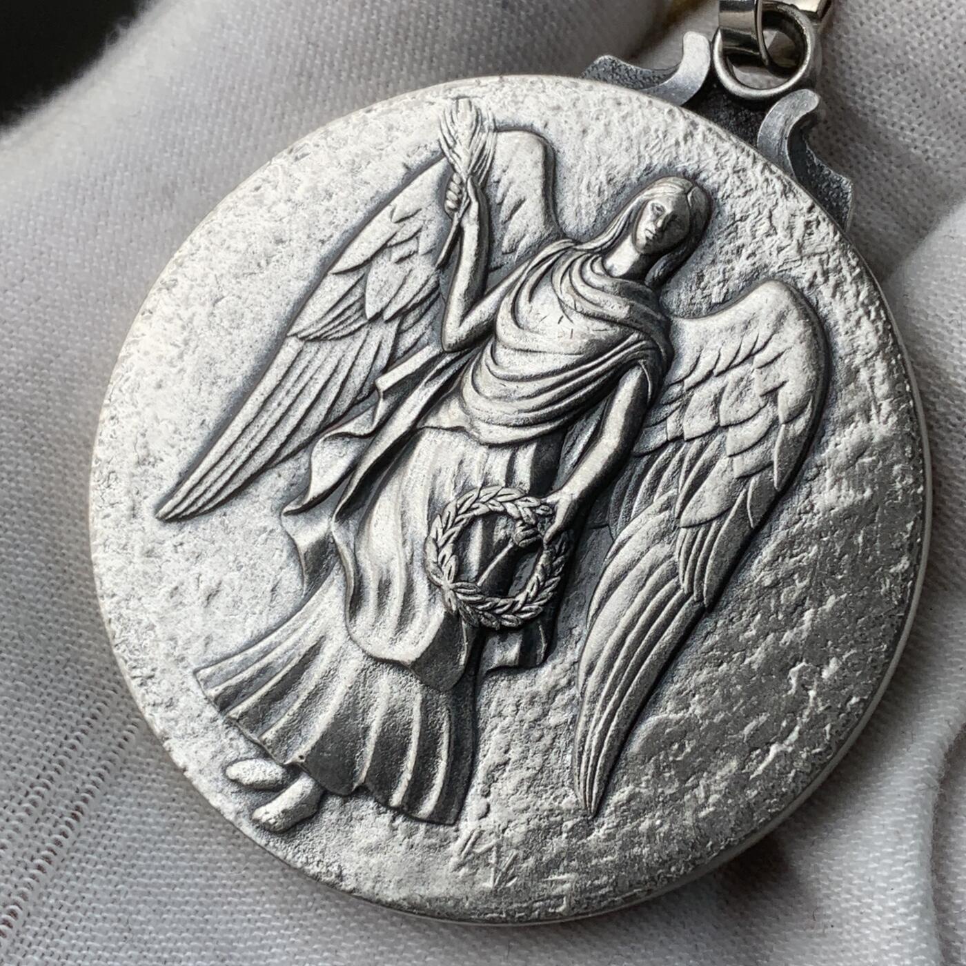 掌中浮雕-藏着的欧洲第056场 日本第七届神户杯奖牌，45mm，38.9g